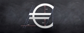 Наличный евро подешевел на три копейки