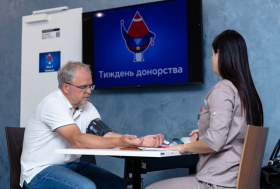 100 співробітників Київстару здали 45 літрів донорської крові